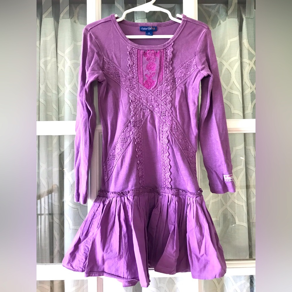 Naartjie size 5 (runs big) tunic dress, outfit match for Tea Collection leggings